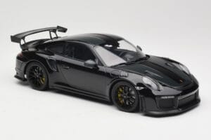 Porsche 911 991.2 GT3 RS Weissach Package Sort Med Sorte Fælge Minichamps 1:18 153068321 Metal — billede 4 af 6