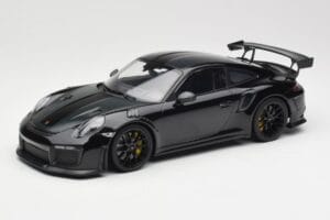 Porsche 911 991.2 GT3 RS Weissach Package Sort Med Sorte Fælge Minichamps 1:18 153068321 Metal