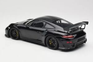 Porsche 911 991.2 GT3 RS Weissach Package Sort Med Sorte Fælge Minichamps 1:18 153068321 Metal — billede 5 af 6