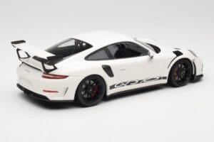 Porsche 911 991.2 GT3 RS Hvid med Sorte Fælge Minichamps 1:18 155068224 Metal — billede 2 af 6