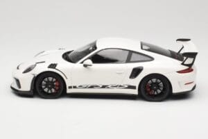 Porsche 911 991.2 GT3 RS Hvid med Sorte Fælge Minichamps 1:18 155068224 Metal — billede 3 af 6