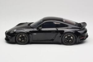 Porsche 911 992 Brabus 900 Rocket-R Obsidian Black GT Spirit 1:18 GT502 Resin — billede 3 af 6