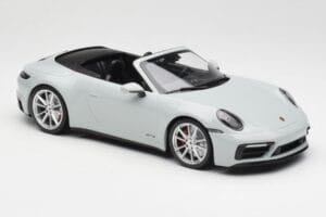 Porsche 911 992 Carrera 4 GTS Cabriolet Grå Minichamps 1:18 155063034 Metal — billede 2 af 6