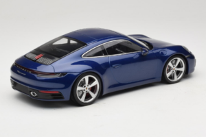 Porsche 911 992 Carrera 4S Blue Metallic Minichamps 1:18 153067327 Metal — billede 2 af 6