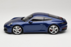 Porsche 911 992 Carrera 4S Blue Metallic Minichamps 1:18 153067327 Metal — billede 3 af 6