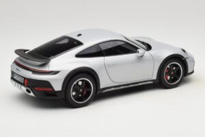 Porsche 911 992 Dakar Ice Grey Metallic Norev 1:18 187242 Metal — billede 3 af 8