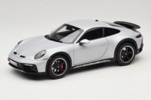 Porsche 911 992 Dakar Ice Grey Metallic Norev 1:18 187242 Metal