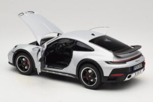 Porsche 911 992 Dakar Ice Grey Metallic Norev 1:18 187242 Metal — billede 5 af 8