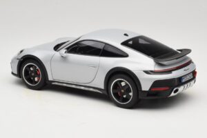 Porsche 911 992 Dakar Ice Grey Metallic Norev 1:18 187242 Metal — billede 7 af 8