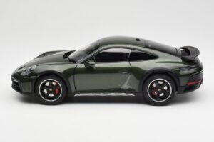 Porsche 911 992 Dakar Oak Grøn Metallic Norev 1:18 187241 Metal — billede 5 af 9
