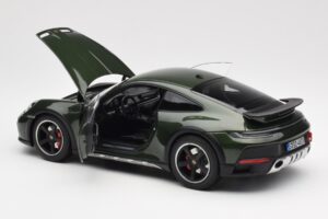 Porsche 911 992 Dakar Oak Grøn Metallic Norev 1:18 187241 Metal — billede 6 af 9