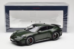 Porsche 911 992 Dakar Oak Grøn Metallic Norev 1:18 187241 Metal — billede 9 af 9