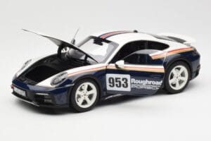 Porsche 911 992 Dakar Rough Roads Norev 1:18 187240 Metal — billede 2 af 9