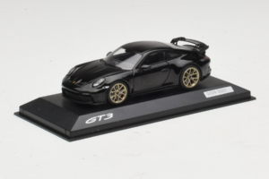 Porsche 911 992 GT3 Sort Med Guldfælge Minichamps 1:43 WAP0201520M007 Metal — billede 2 af 4