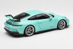 Porsche 911 992 GT3 Mint Grøn Norev 1:18 187316 Metal — billede 3 af 8