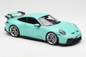 Porsche 911 992 GT3 Mint Grøn Norev 1:18 187316 Metal — billede 6 af 8