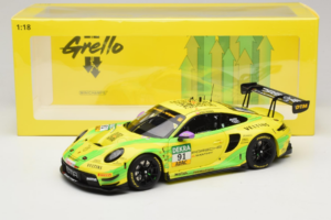 Porsche 911 GT3 R #91 T. Preining Manthey EMA DTM Norisring Winner 2023 Minichamps 1:18 MG-M-911-DTM-n91-23-1802 Metal — billede 8 af 8