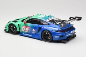 Porsche 911 992 GT3 R Falken #44 D. Eriksson / T. Heinemann 24 Hours of Nurburgring 2023 Minichamps 1:18 113236344 Metal — billede 7 af 8