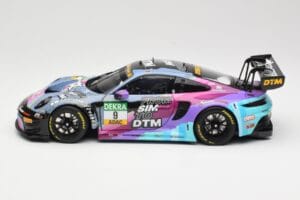 Porsche 911 992 GT3 R Team WRT #9 T. Heinemann DTM 2023 Minichamps 1:18 113236309 Metal — billede 4 af 8