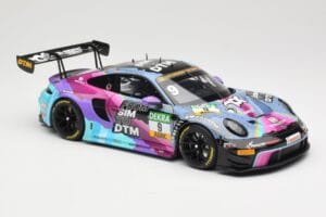 Porsche 911 992 GT3 R Team WRT #9 T. Heinemann DTM 2023 Minichamps 1:18 113236309 Metal — billede 6 af 8