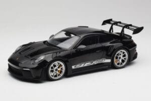 Porsche 911 992 GT3 RS Sort Med Sølvfælge Minichamps 1:18 155062231 Metal