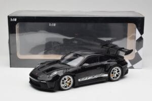 Porsche 911 992 GT3 RS Sort Med Sølvfælge Minichamps 1:18 155062231 Metal — billede 6 af 6