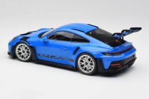 Porsche 911 992 GT3 RS Blå & Sølv Hjul & Sort Dekoration Minichamps 1:18 153062234 Metal — billede 5 af 6