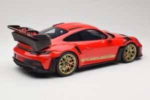 Porsche 911 992 GT3 RS Guards Red GT Spirit 1:12 GT939 Resin — billede 2 af 6