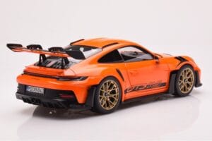 Porsche 911 992 GT3 RS Gulf Orange Norev 1:18 187360 Metal — billede 3 af 8