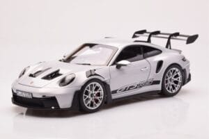 Porsche 911 992 GT3 RS Ice Grå Norev 1:18 187359 Metal
