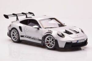 Porsche 911 992 GT3 RS Ice Grå Norev 1:18 187359 Metal — billede 6 af 8