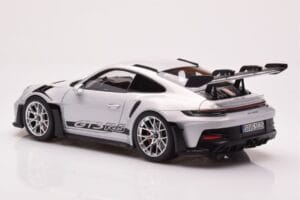 Porsche 911 992 GT3 RS Ice Grå Norev 1:18 187359 Metal — billede 7 af 8