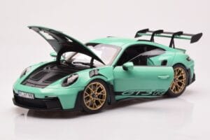 Porsche 911 992 GT3 RS Mint Grøn Norev 1:18 187362 Metal — billede 2 af 8