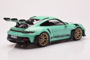 Porsche 911 992 GT3 RS Mint Grøn Norev 1:18 187362 Metal — billede 3 af 8