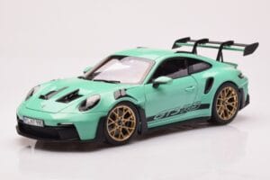 Porsche 911 992 GT3 RS Mint Grøn Norev 1:18 187362 Metal
