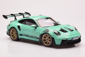 Porsche 911 992 GT3 RS Mint Grøn Norev 1:18 187362 Metal — billede 6 af 8