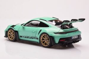 Porsche 911 992 GT3 RS Mint Grøn Norev 1:18 187362 Metal — billede 7 af 8
