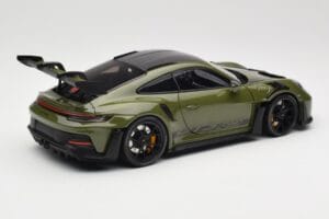 Porsche 911 992 GT3 RS Nato Olive & Black Wheels Minichamps 1:18 110062027 Metal — billede 3 af 8