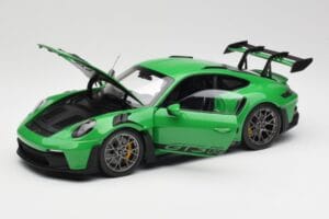 Porsche 911 992 GT3 RS Python Grøn Norev 1:18 WAP0212820RGT3 Metal — billede 2 af 8
