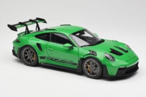 Porsche 911 992 GT3 RS Python Grøn Norev 1:18 WAP0212820RGT3 Metal — billede 6 af 8
