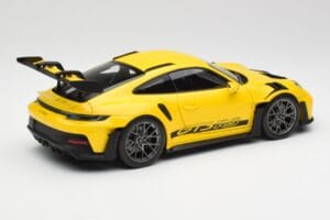 Porsche 911 992 GT3 RS Racing Gul Norev 1:18 WAP0212810RGT3 Metal — billede 3 af 8