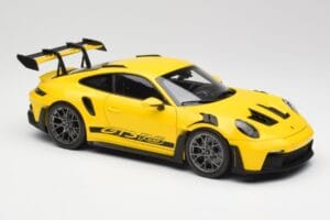 Porsche 911 992 GT3 RS Racing Gul Norev 1:18 WAP0212810RGT3 Metal — billede 6 af 8