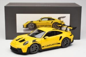 Porsche 911 992 GT3 RS Racing Gul Norev 1:18 WAP0212810RGT3 Metal — billede 8 af 8