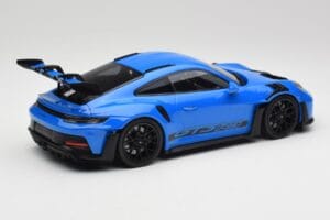 Porsche 911 992 GT3 RS Shark Blå & Sorte Hjul Minichamps 1:18 153062233 Metal — billede 2 af 6