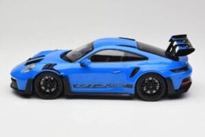 Porsche 911 992 GT3 RS Shark Blå & Sorte Hjul Minichamps 1:18 153062233 Metal — billede 3 af 6