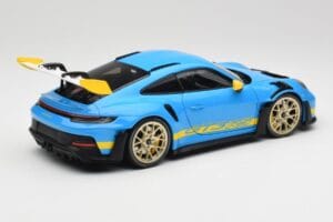 Porsche 911 992 GT3 RS Shark Blå & Gul Decor Concept Minichamps 1:18 911992001 Metal — billede 3 af 8