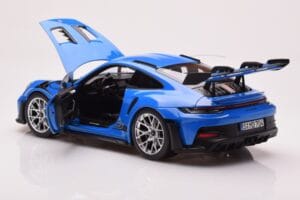 Porsche 911 992 GT3 RS Sharkblue Norev 1:18 187358 Metal — billede 5 af 8