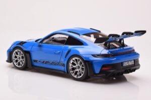 Porsche 911 992 GT3 RS Sharkblue Norev 1:18 187358 Metal — billede 7 af 8
