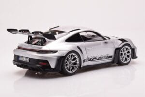 Porsche 911 992 GT3 RS Sølv Metallic Norev 1:18 187357 Metal — billede 3 af 8