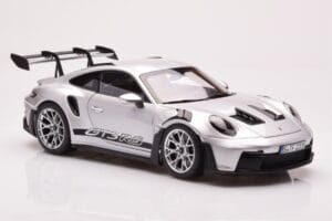 Porsche 911 992 GT3 RS Sølv Metallic Norev 1:18 187357 Metal — billede 6 af 8